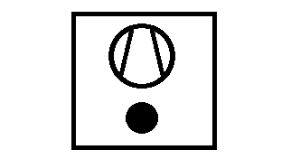 Symbol Wäschetrockner, Tumbler